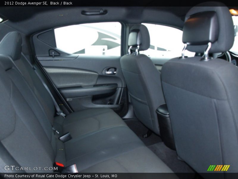 Black / Black 2012 Dodge Avenger SE