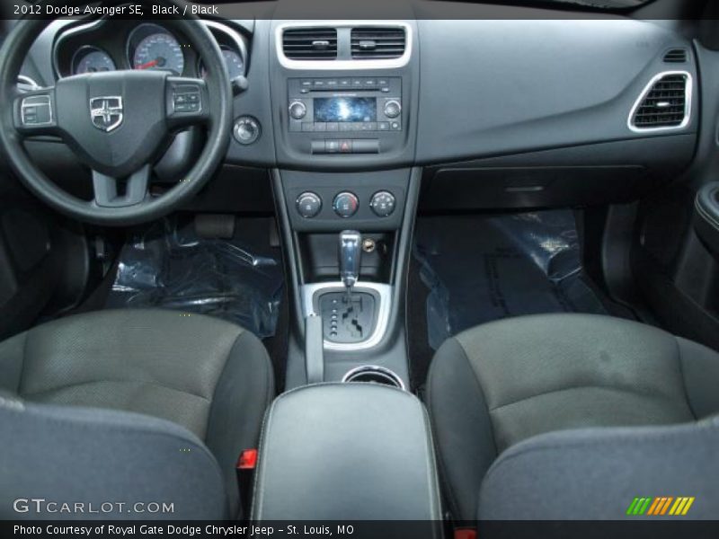 Black / Black 2012 Dodge Avenger SE