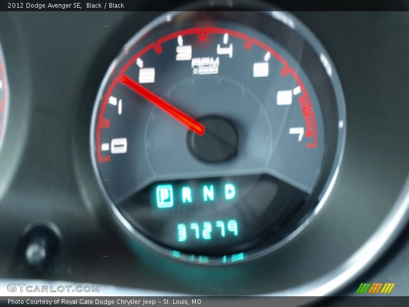 Black / Black 2012 Dodge Avenger SE
