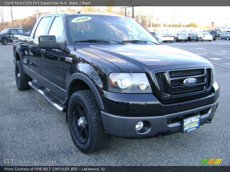 Black / Black 2008 Ford F150 FX4 SuperCrew 4x4