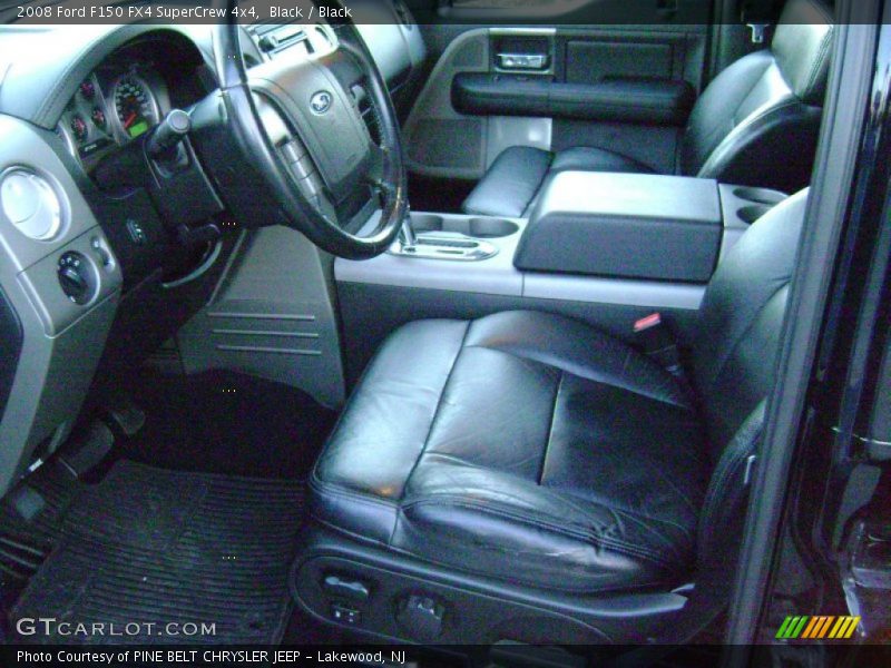 Black / Black 2008 Ford F150 FX4 SuperCrew 4x4