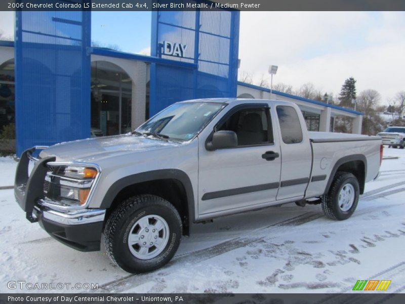 Silver Birch Metallic / Medium Pewter 2006 Chevrolet Colorado LS Extended Cab 4x4