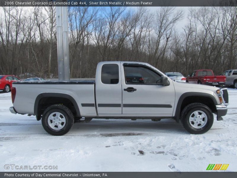  2006 Colorado LS Extended Cab 4x4 Silver Birch Metallic
