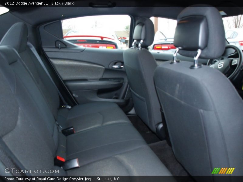Black / Black 2012 Dodge Avenger SE