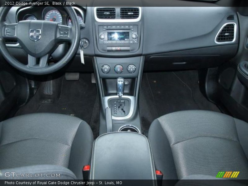 Black / Black 2012 Dodge Avenger SE