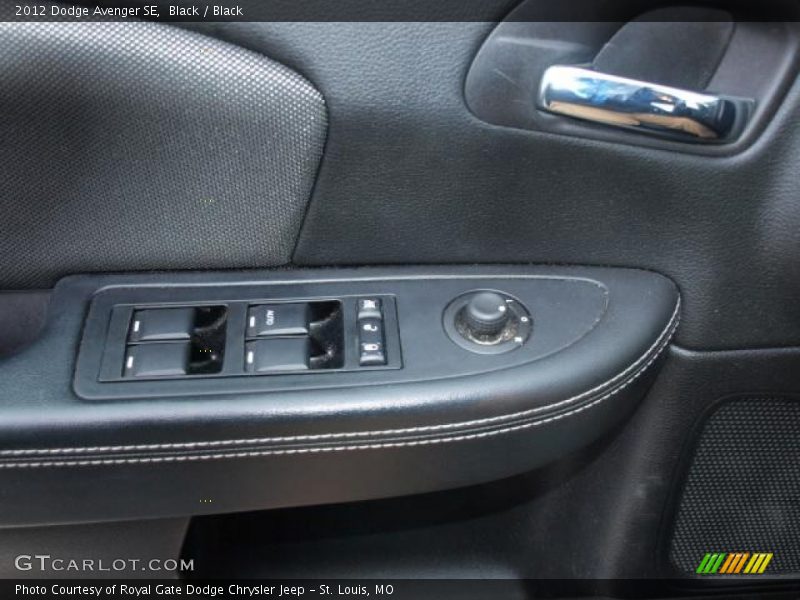 Black / Black 2012 Dodge Avenger SE