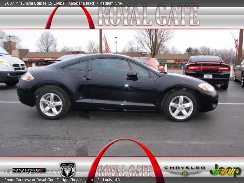 Kalapana Black / Medium Gray 2007 Mitsubishi Eclipse GS Coupe
