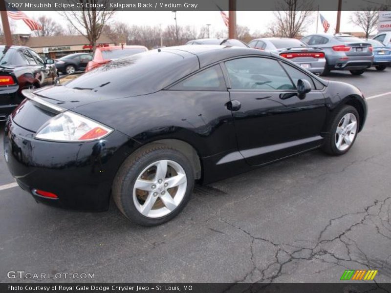 Kalapana Black / Medium Gray 2007 Mitsubishi Eclipse GS Coupe