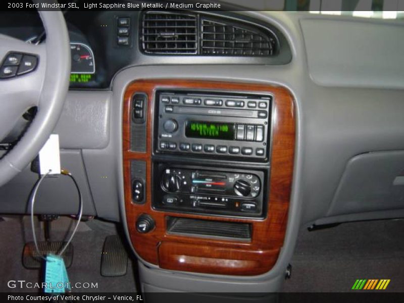 Light Sapphire Blue Metallic / Medium Graphite 2003 Ford Windstar SEL