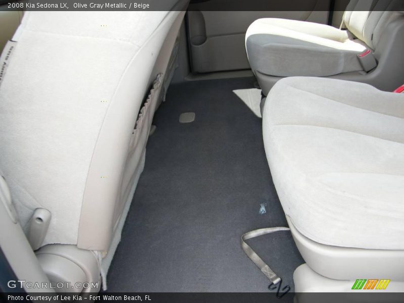 Olive Gray Metallic / Beige 2008 Kia Sedona LX