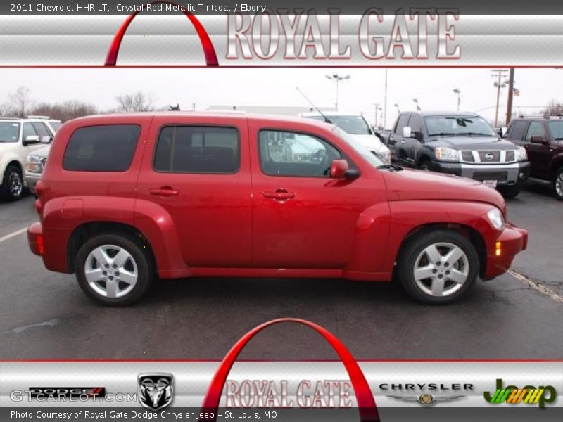 Crystal Red Metallic Tintcoat / Ebony 2011 Chevrolet HHR LT