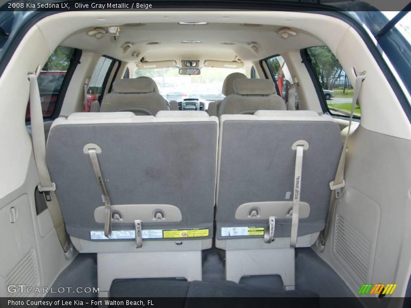 Olive Gray Metallic / Beige 2008 Kia Sedona LX
