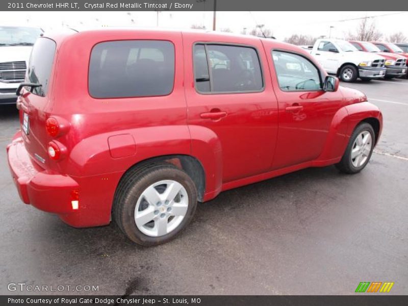 Crystal Red Metallic Tintcoat / Ebony 2011 Chevrolet HHR LT