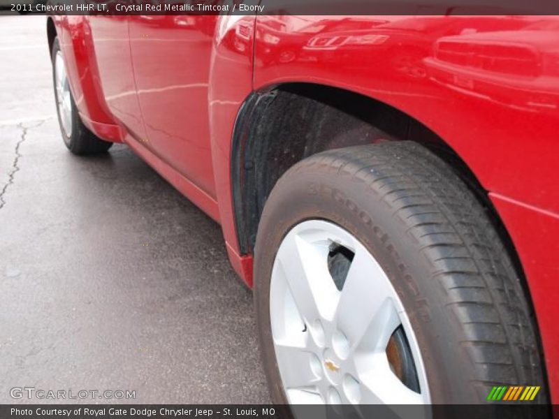 Crystal Red Metallic Tintcoat / Ebony 2011 Chevrolet HHR LT
