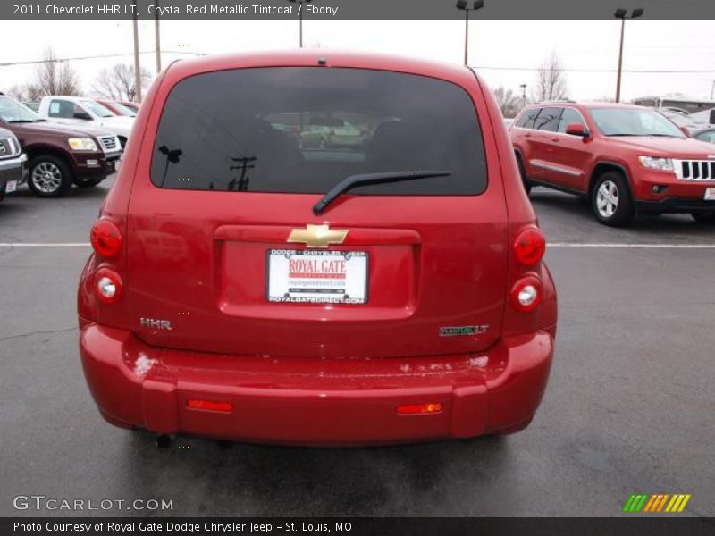 Crystal Red Metallic Tintcoat / Ebony 2011 Chevrolet HHR LT