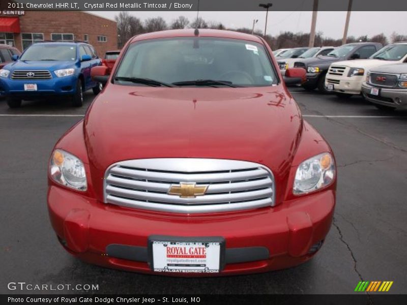 Crystal Red Metallic Tintcoat / Ebony 2011 Chevrolet HHR LT