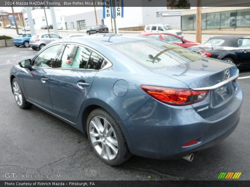 Blue Reflex Mica / Black 2014 Mazda MAZDA6 Touring