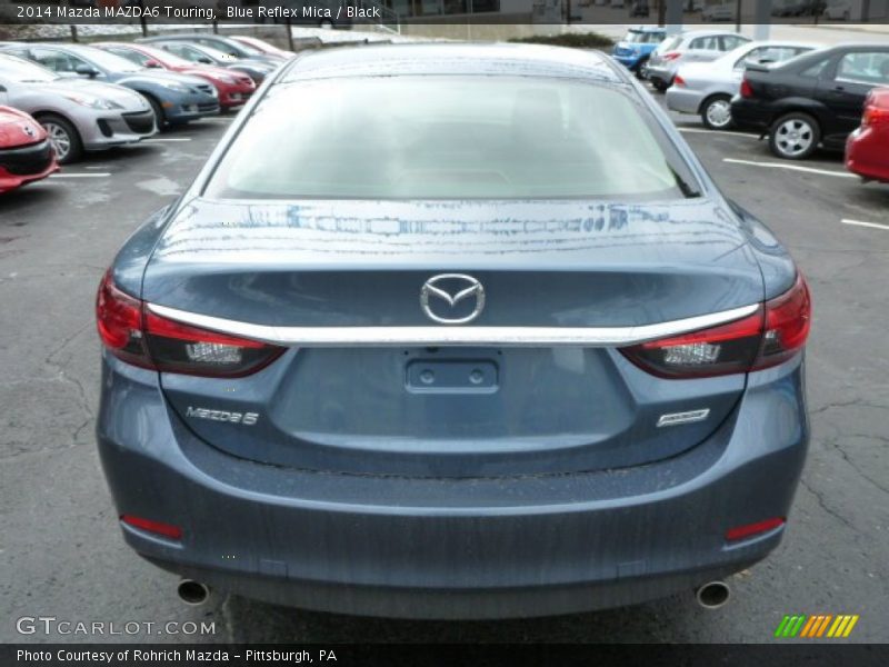 Blue Reflex Mica / Black 2014 Mazda MAZDA6 Touring