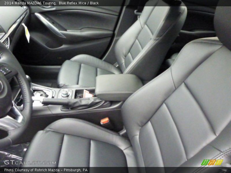  2014 MAZDA6 Touring Black Interior