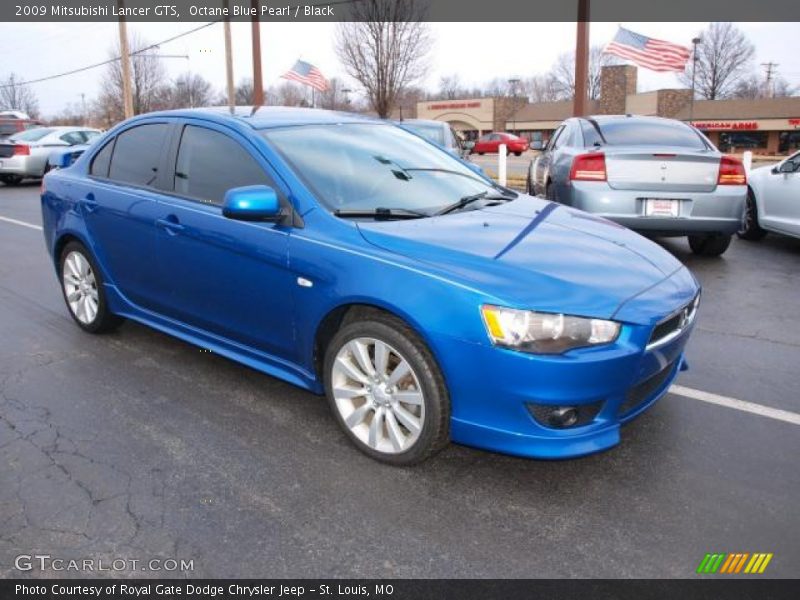 Front 3/4 View of 2009 Lancer GTS