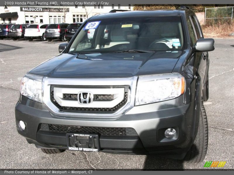 Nimbus Gray Metallic / Gray 2009 Honda Pilot Touring 4WD