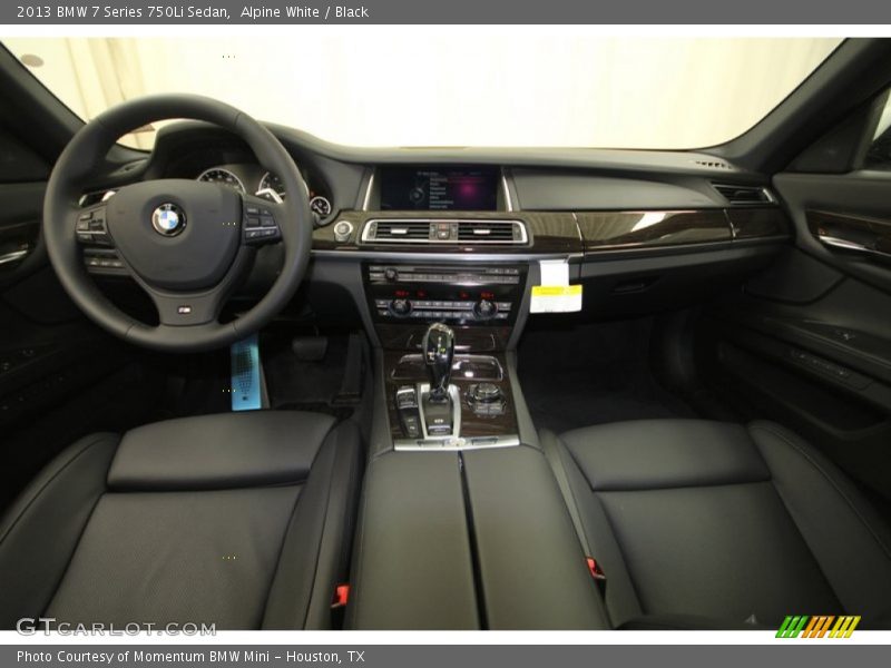 Alpine White / Black 2013 BMW 7 Series 750Li Sedan