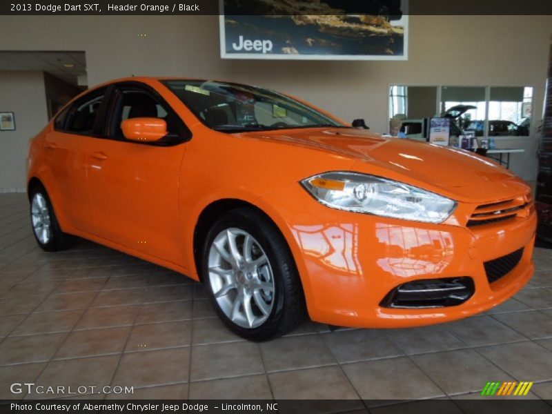 Front 3/4 View of 2013 Dart SXT