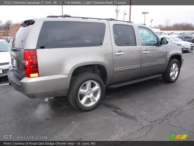 Mocha Steel Metallic / Light Titanium/Dark Titanium 2012 Chevrolet Suburban LT 4x4