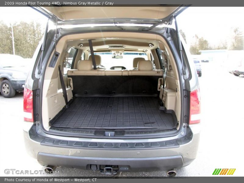 Nimbus Gray Metallic / Gray 2009 Honda Pilot Touring 4WD