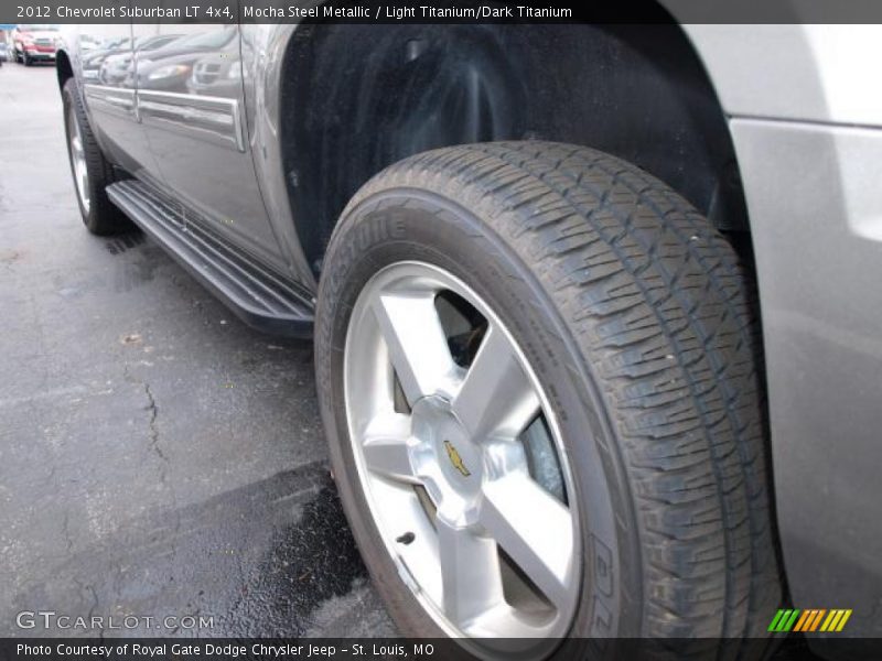 Mocha Steel Metallic / Light Titanium/Dark Titanium 2012 Chevrolet Suburban LT 4x4