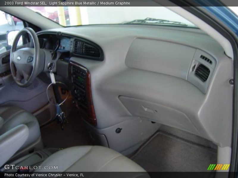 Light Sapphire Blue Metallic / Medium Graphite 2003 Ford Windstar SEL