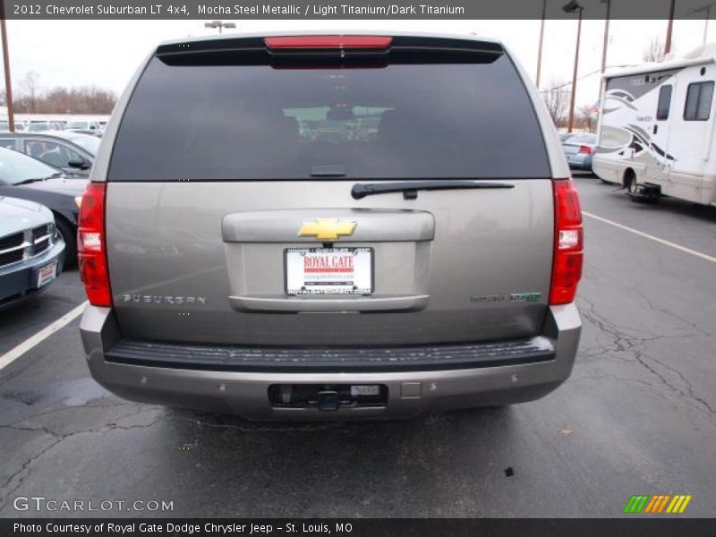 Mocha Steel Metallic / Light Titanium/Dark Titanium 2012 Chevrolet Suburban LT 4x4