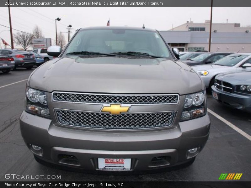 Mocha Steel Metallic / Light Titanium/Dark Titanium 2012 Chevrolet Suburban LT 4x4