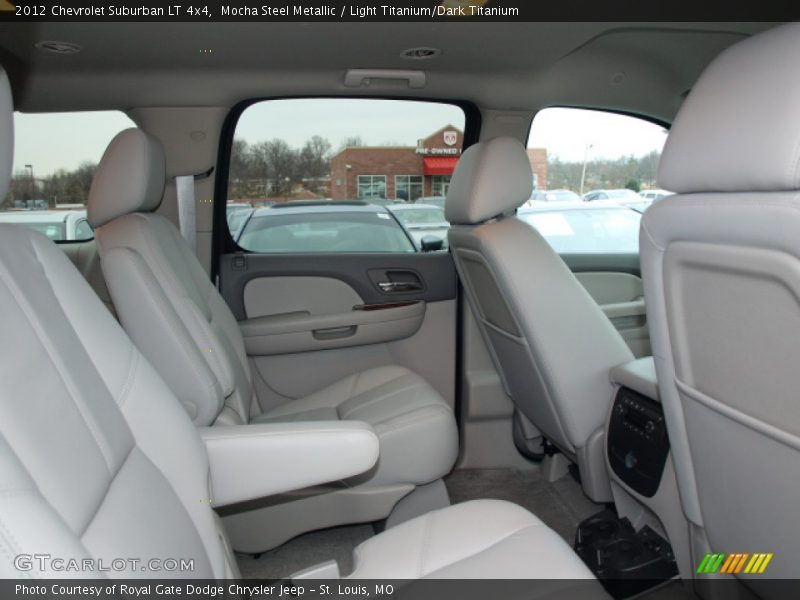 Mocha Steel Metallic / Light Titanium/Dark Titanium 2012 Chevrolet Suburban LT 4x4