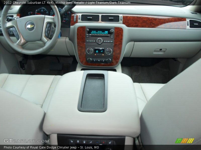Mocha Steel Metallic / Light Titanium/Dark Titanium 2012 Chevrolet Suburban LT 4x4