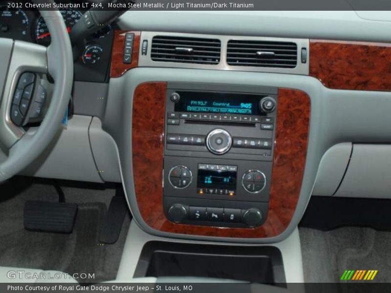 Mocha Steel Metallic / Light Titanium/Dark Titanium 2012 Chevrolet Suburban LT 4x4