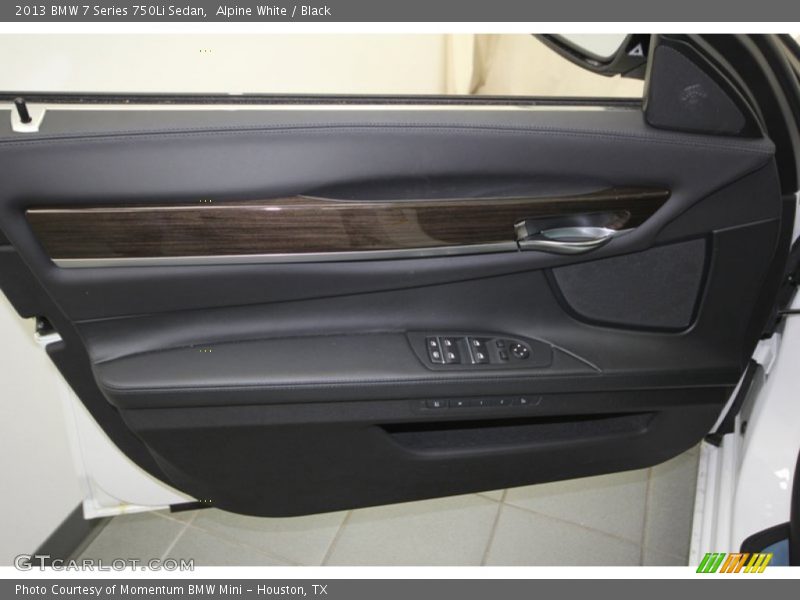 Alpine White / Black 2013 BMW 7 Series 750Li Sedan