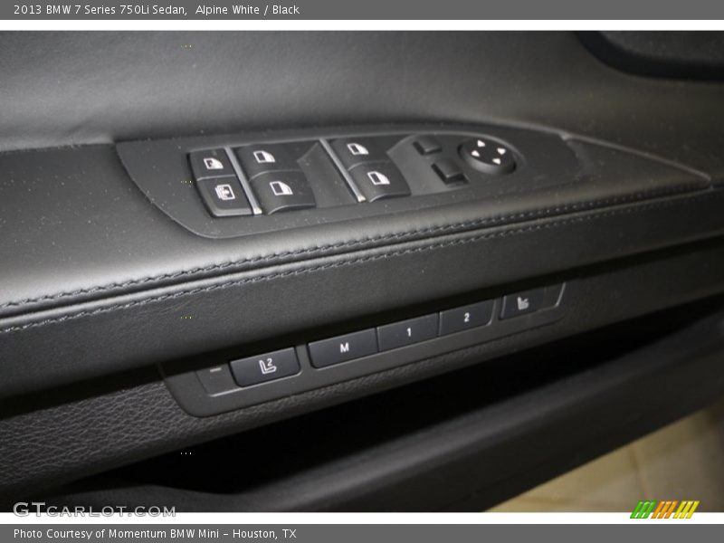 Alpine White / Black 2013 BMW 7 Series 750Li Sedan