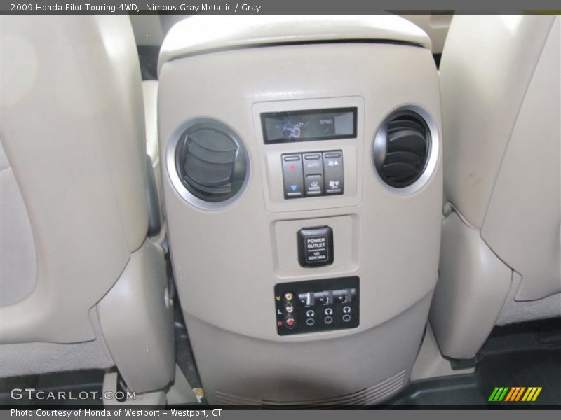Nimbus Gray Metallic / Gray 2009 Honda Pilot Touring 4WD