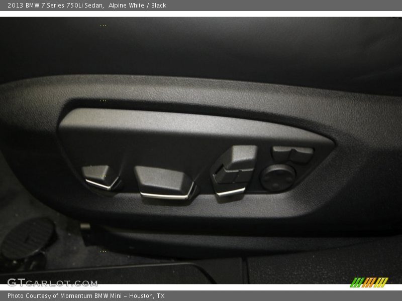 Alpine White / Black 2013 BMW 7 Series 750Li Sedan