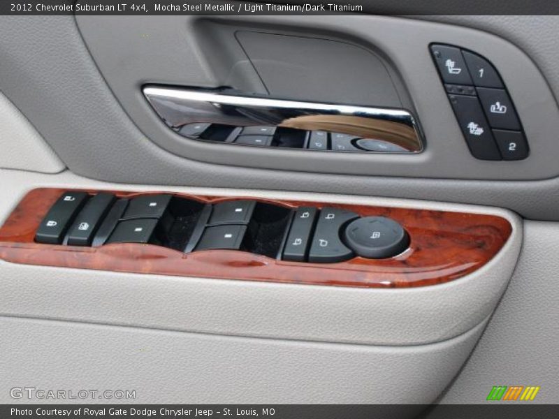 Mocha Steel Metallic / Light Titanium/Dark Titanium 2012 Chevrolet Suburban LT 4x4
