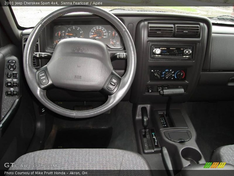 Sienna Pearlcoat / Agate 2001 Jeep Cherokee Sport 4x4