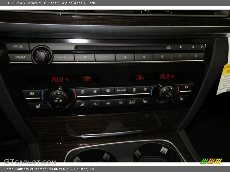 Alpine White / Black 2013 BMW 7 Series 750Li Sedan