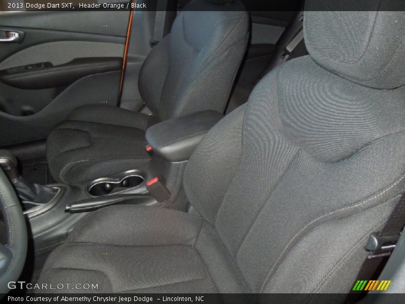 Header Orange / Black 2013 Dodge Dart SXT