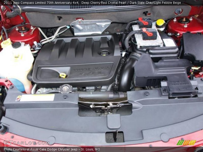 Deep Cherry Red Crystal Pearl / Dark Slate Gray/Light Pebble Beige 2011 Jeep Compass Limited 70th Anniversary 4x4