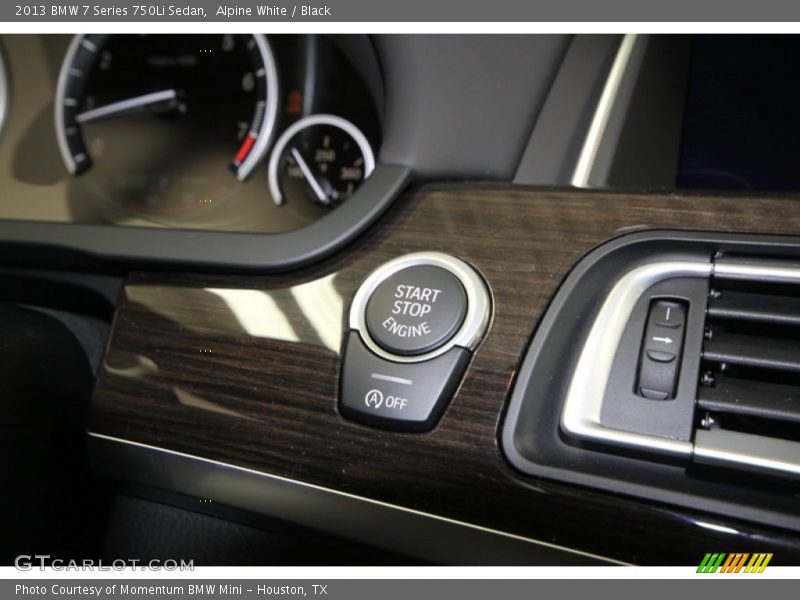 Alpine White / Black 2013 BMW 7 Series 750Li Sedan
