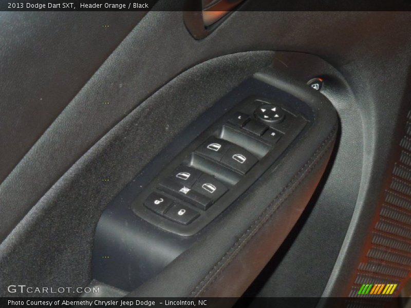 Header Orange / Black 2013 Dodge Dart SXT