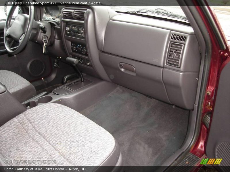 Sienna Pearlcoat / Agate 2001 Jeep Cherokee Sport 4x4