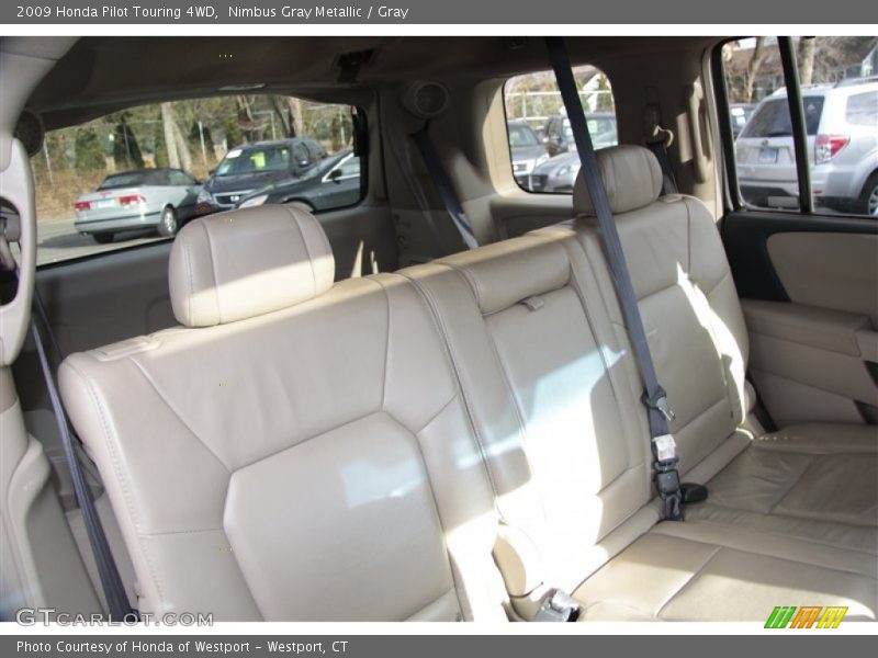 Nimbus Gray Metallic / Gray 2009 Honda Pilot Touring 4WD