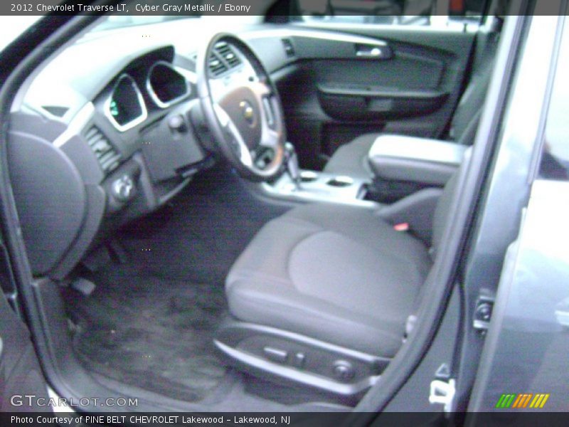 Cyber Gray Metallic / Ebony 2012 Chevrolet Traverse LT